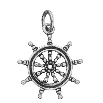 HELM BIG CHARM  תליון כסף