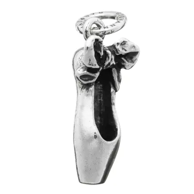 BALLET SLIPPER CHARM  תליון כסף
