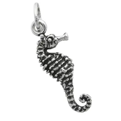 SEAHORSE CHARM  תליון כסף