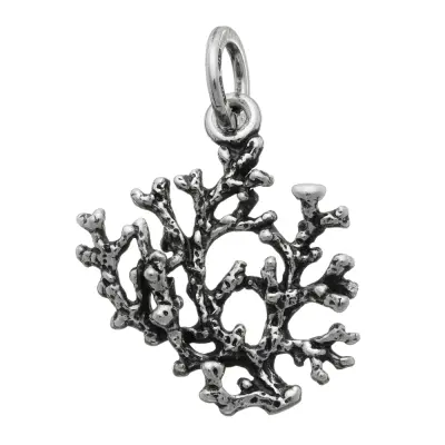 CORAL CHARM  תליון כסף