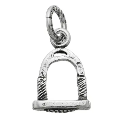 STIRRUP CHARM  תליון כסף
