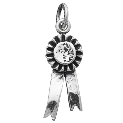 RIBBON CHARM  תליון כסף