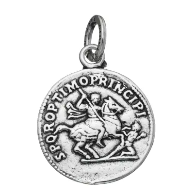 EMPEROR BIG COIN CHARM  תליון כסף