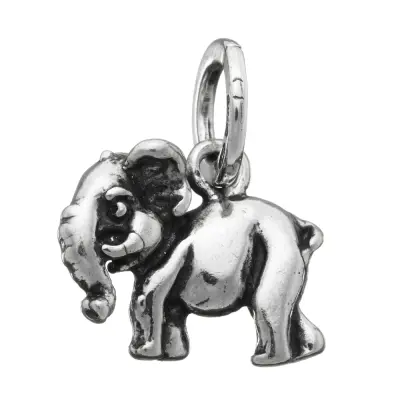 ELEPHANT CHARM  תליון כסף