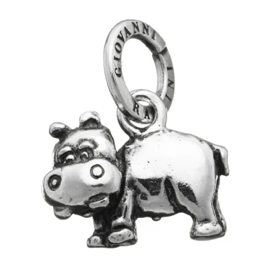 HIPPO CHARM  תליון כסף