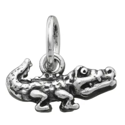 CROCODILE CHARM  תליון כסף