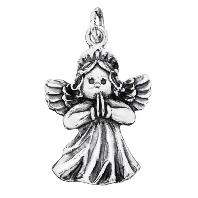 LITTLE ANGEL CHARM  תליון כסף