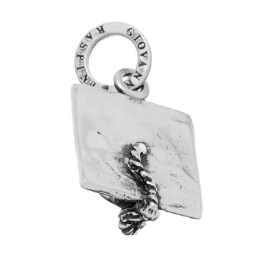 ACADEMIC CAP CHARM  תליון כסף