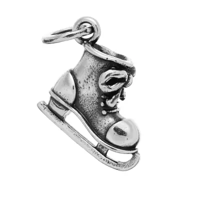 ICE SKATE CHARM  תליון כסף