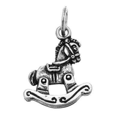 ROCKING HORSE CHARM  תליון כסף