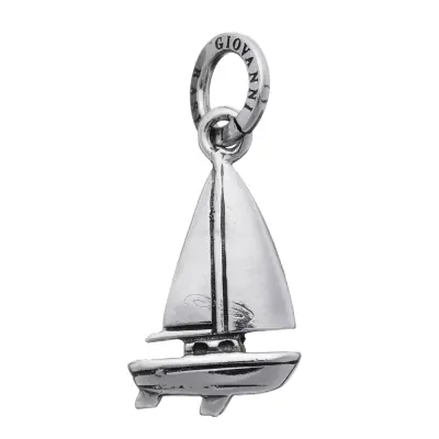 SAILING BOAT CHARM  תליון כסף
