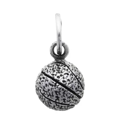 BASKETBALL CHARM  תליון כסף