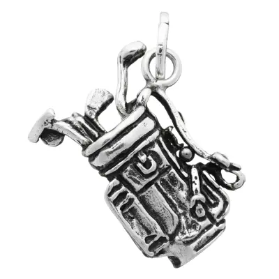GOLF BAG CHARM  תליון כסף