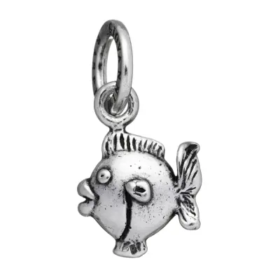 FISH CHARM  תליון כסף