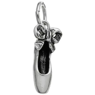 BALLET SHOE CHARM  תליון כסף