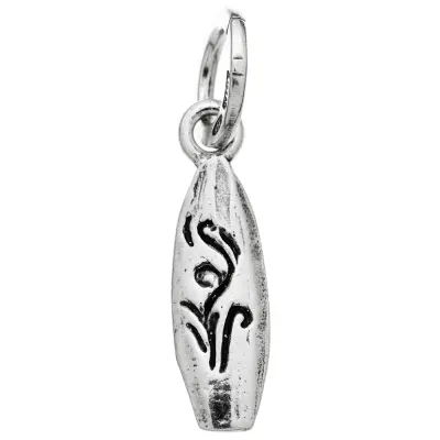 SURFBOARD CHARM  תליון כסף