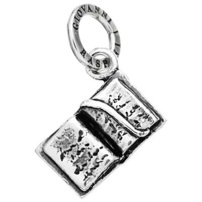 BOOK CHARM  תליון כסף