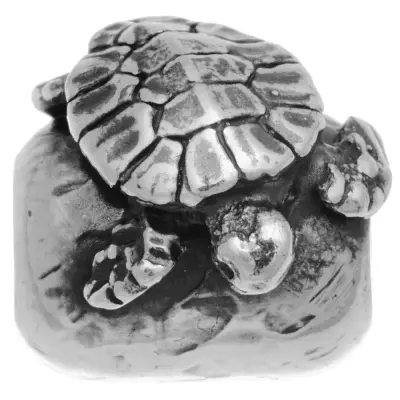 TARTARUGA MARINA BARREL  תליון כסף