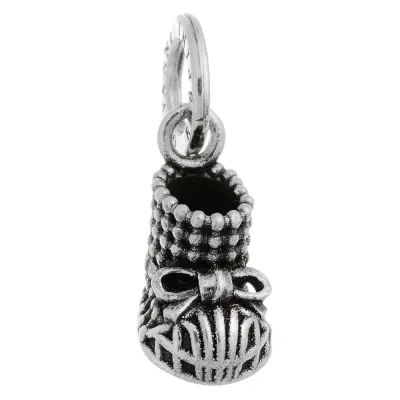 BABY SHOE CHARM  תליון כסף