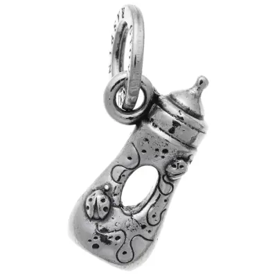 BABY BOTTLE CHARM  תליון כסף