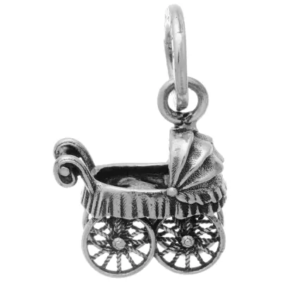 PRAM CHARM  תליון כסף