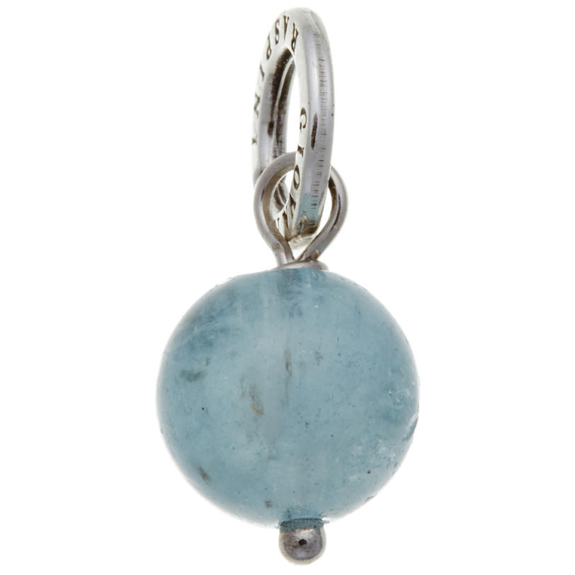 ACQUAMARINE CHARM  תליון כסף