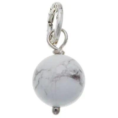 HOWLITE CHARM  תליון כסף