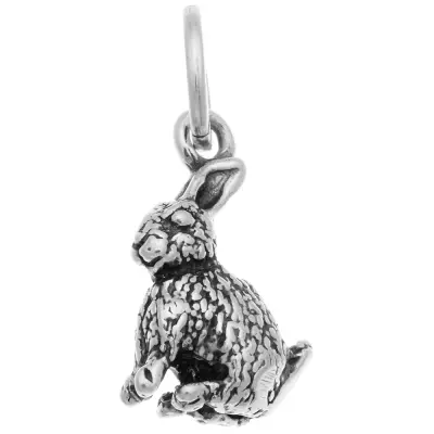 RABBIT CHARM  תליון כסף