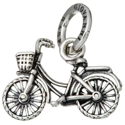 WOMAN'S BIKE CHARM  תליון כסף