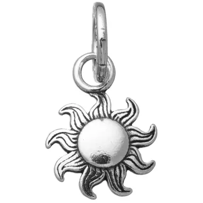 SUN MINI CHARM  תליון כסף
