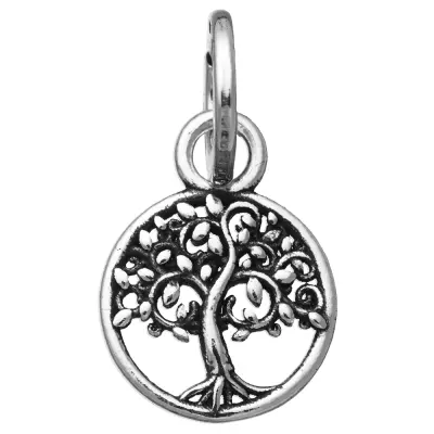 TREE OF LIFE MINI CHARM תליון כסף