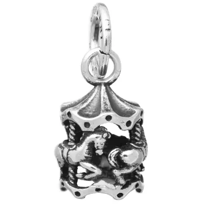CAROUSEL MINI CHARM  תליון כסף