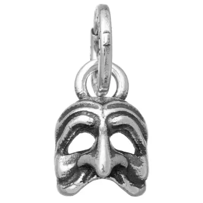 MASK MINI CHARM  תליון כסף