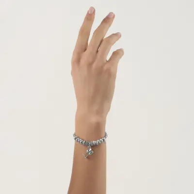 TOASTING GLASSES CHARM  תליון כסף