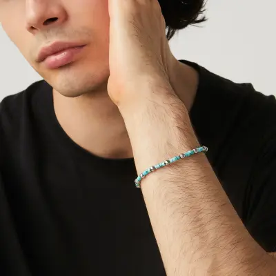 Howlite Tango Bracelet צמיד כסף