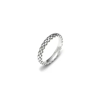 Texture Pixie Ring טבעת כסף