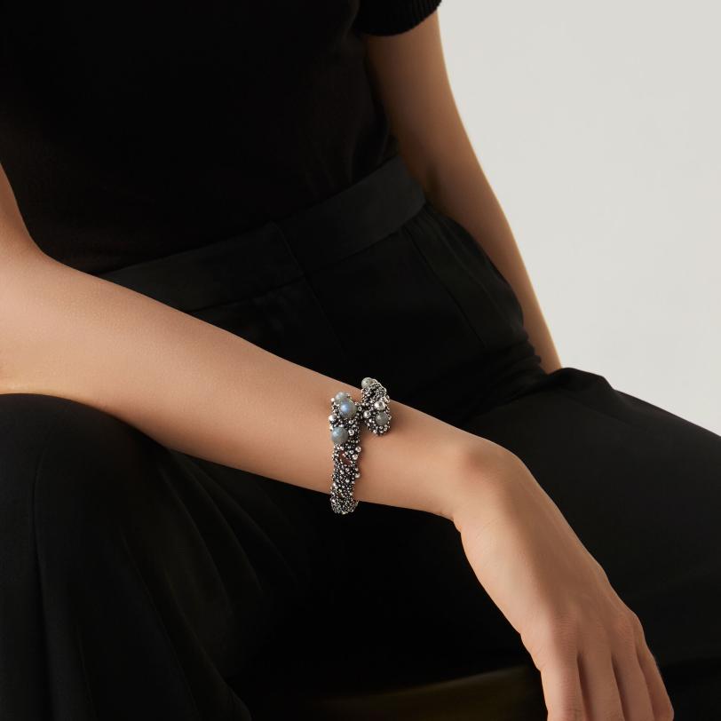 Milky Way Bangle צמיד כסף