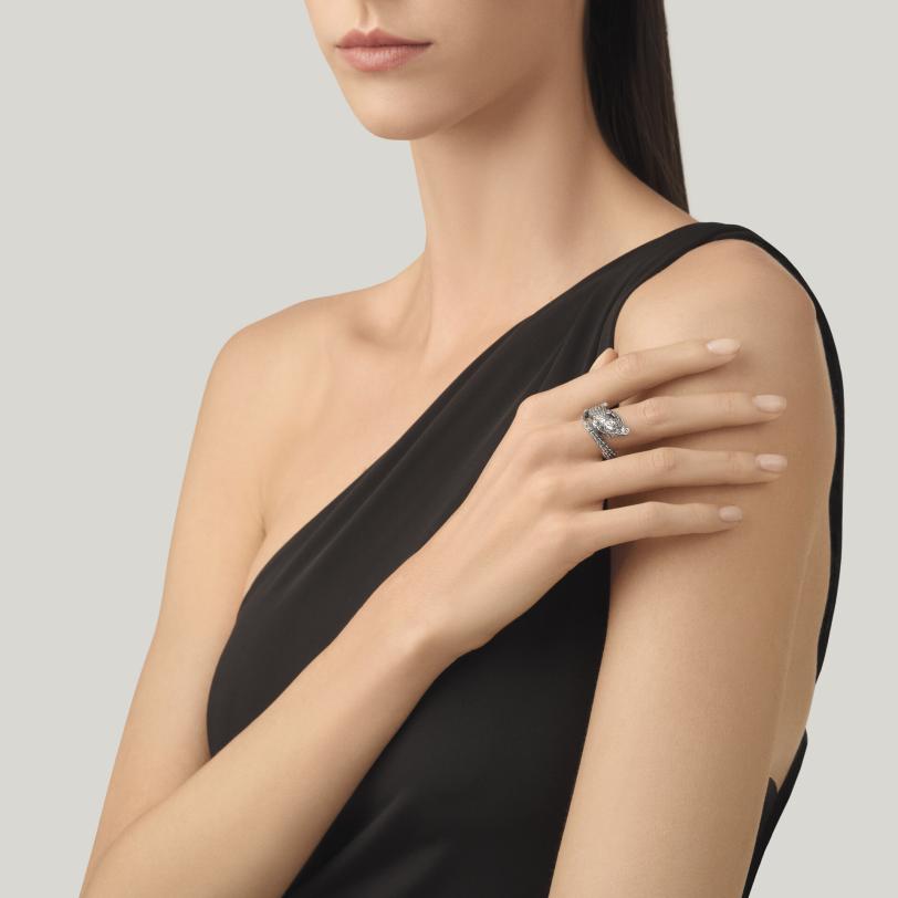 Crocodile Ring טבעת כסף