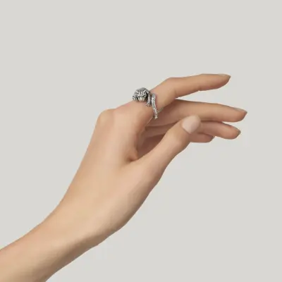 Leopard Ring טבעת כסף