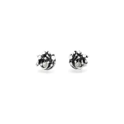 Selene Stud Earrings עגילים כסף