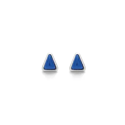 Blue Blade Earrings עגילים כסף