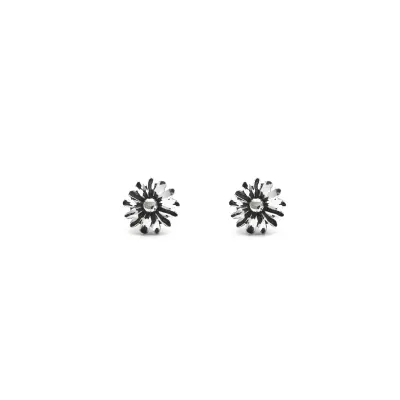 Daisy Dot Earrings עגילי כסף