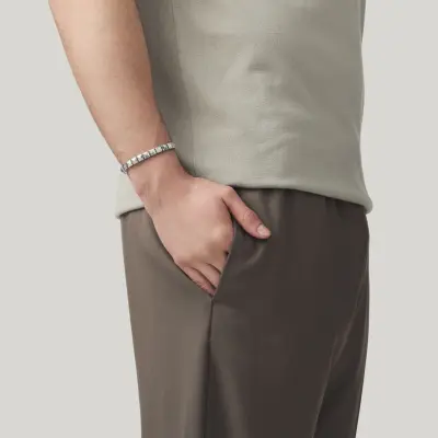 Studded Bracelet צמיד כסף