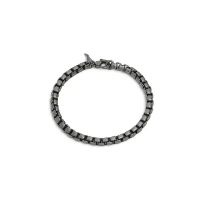 Black Veneziana Bracelet צמיד כסף