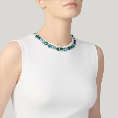 Blue Ivy Necklace שרשרת כסף