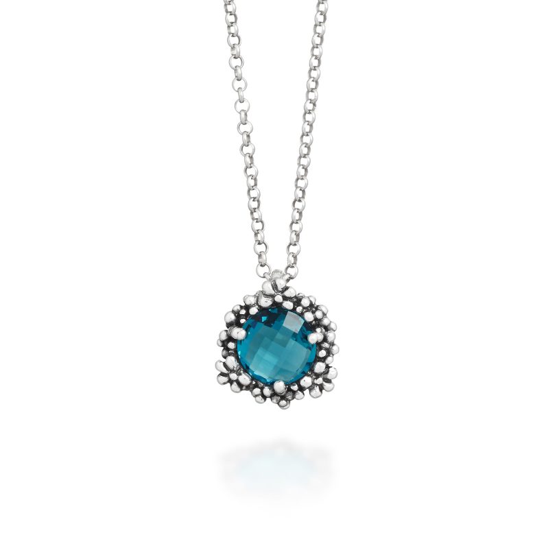 Blue Ivy Pendant תליון בסף