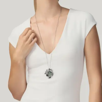 Jungle Pendant תליון כסף