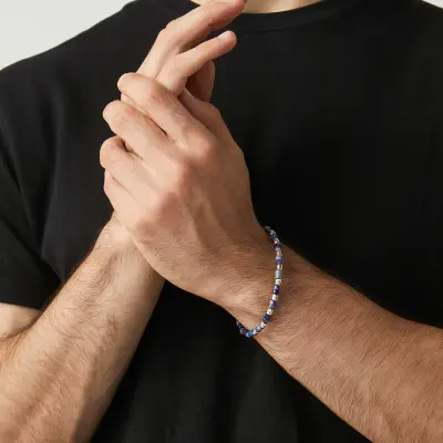 Lapis Lazuli Tango Bracelet צמיד כסף
