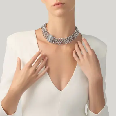 Alligator Necklace שרשרת כסף