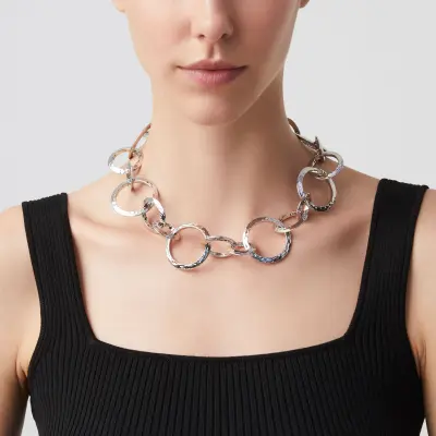 Blade Chain Necklace שרשרת כסף